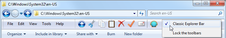 Explorer Toolbar Explorer Toolbar