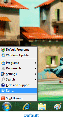 M�scaras para Open-Shell Menu