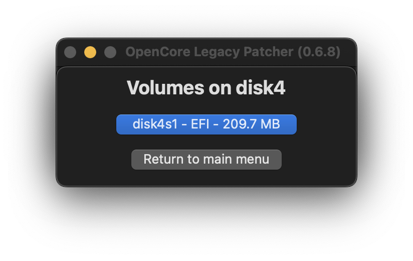 Select partition