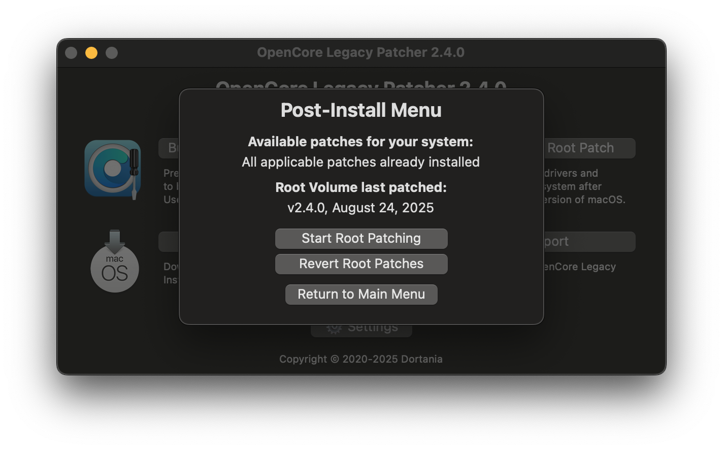 Root Patch Version