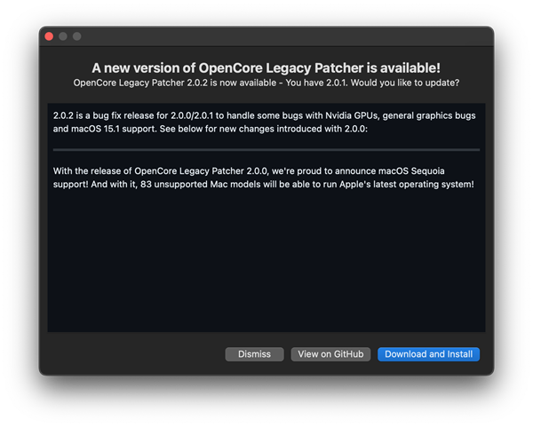 Update Available